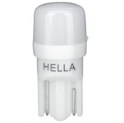 Bec LED pentru iluminare habitaclu auto W2.1x9.5d 12V 5W, HELLA 8GL 178 560-591